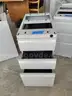 1 LOT OF 49 METAL PEDESTAL FILE CABINETS