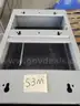1 LOT OF 49 METAL PEDESTAL FILE CABINETS