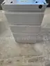 1 LOT OF 49 METAL PEDESTAL FILE CABINETS
