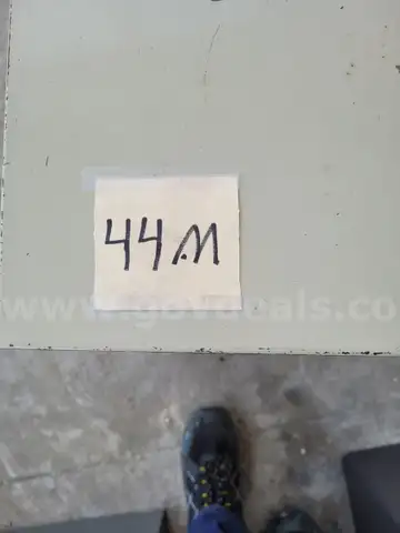 1 LOT OF 49 METAL PEDESTAL FILE CABINETS