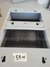 1 LOT OF 49 METAL PEDESTAL FILE CABINETS