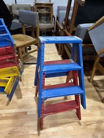 Lot of 15 Step Ladders