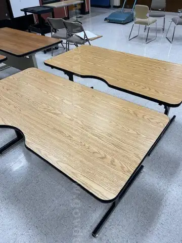 Lot of (2) Workstation Desks