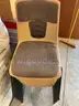 Lot of 8 Chairs, Middle and High School Sizing