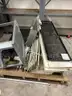 Scrap metal shelves