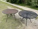 Metal Patio Furniture - chairs (22), tables (14), loveseat (1)