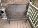 Metal Patio Furniture - chairs (22), tables (14), loveseat (1)