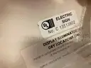 Lot of 4 metal cabinets (used) and 12 light up boards (new)