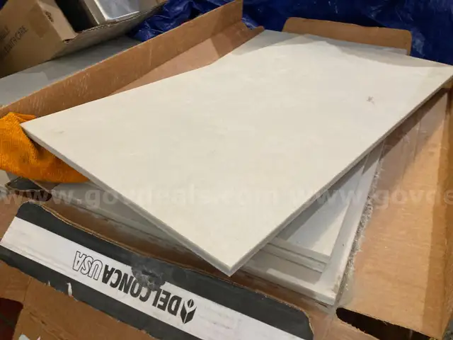 Porcelain Tile - 13 boxes - 8 tiles per box - each tile 12x24inch - NEW