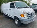 2001 Dodge Ram Van - engine fire