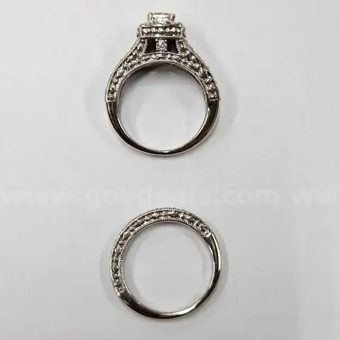 14K Diamond Ring Set
