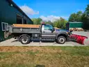 2014 Ford F-550 4x4 Diesel Dump Truck w/ Plow &#x26; Spreader