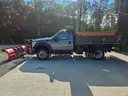 2014 Ford F-550 4x4 Diesel Dump Truck w/ Plow &#x26; Spreader
