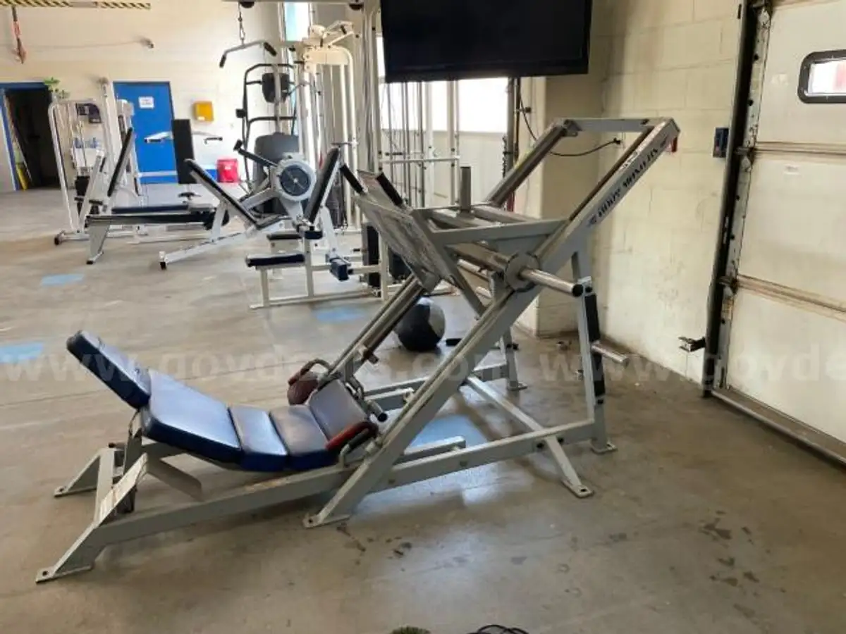 Body Masters Inverted Leg Press Machine | GovDeals