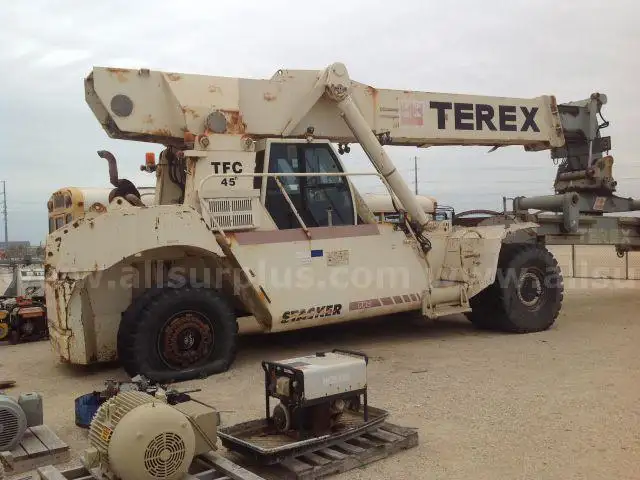 Reach Stacker, 45ft w/ Handler, Terex, Model TFC45H