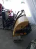 The Sweepster AH (Utility Tractor Angle Sweeper-PTO to Hydraulic Drive) (single motor) brooms are hydraulically driven,