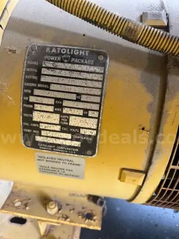 Katolight Dielsel 105 KW Generator