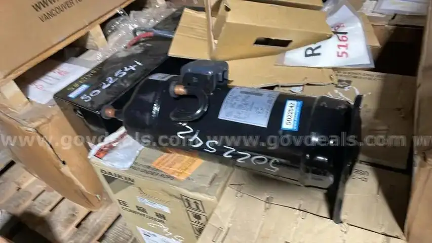Daikin JT170G-KWYD@SB Compressor, 460V, 3 Phase, R-410A - ITEM # 5022542-3