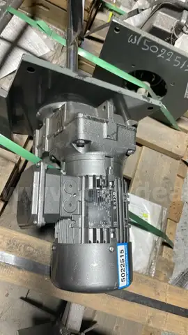 John Meunier EVG1-1.0 Industrial Mixer, 0.50 HP, 146 RPM, SS316, Polymer Unit - ITEM # 5022515