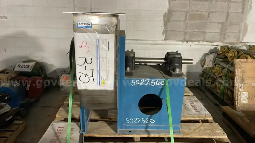Lochhead Haggerty Exhaust Fan, Part No. D-118890, Serial No. 11032873 - ITEM # 5022561