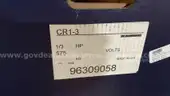 Grundfos CR1-3 Centrifugal Pump, 1/3 HP, 575 Volts - ITEM# 5022567-2
