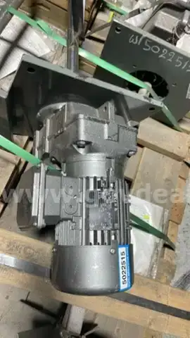 John Meunier EVG1-1.0 Industrial Mixer, 0.50 HP, 146 RPM, SS316, Polymer Unit - ITEM # 5022515-3