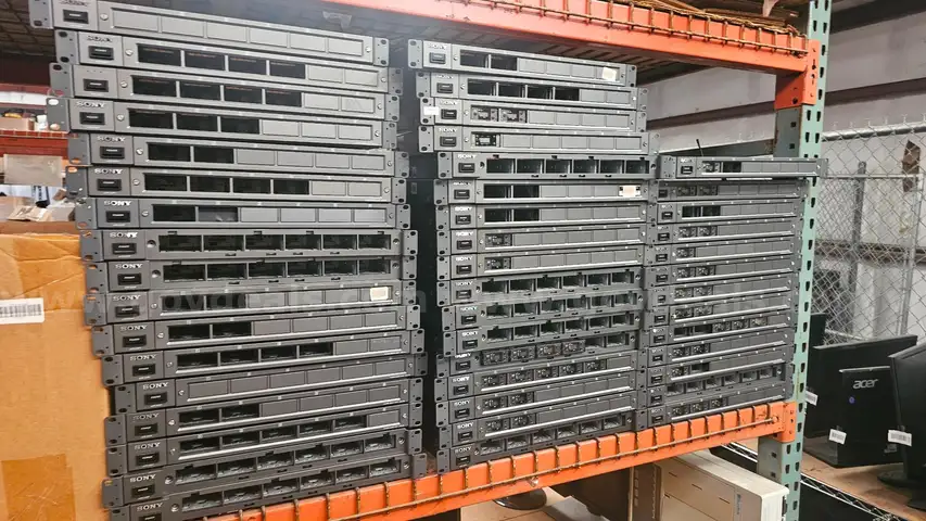 Lot of 48 Sony Tuner Base Units &#x2013; Model BM-X6 (USED)