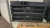 LOT OF 8 audio and AV equipment used condition