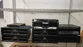 LOT OF 8 audio and AV equipment used condition