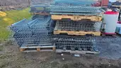 Heavy-Duty Pallet Racking System with Wire Deckin