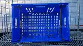 Lot of 400 Blue Plastic Self-Stackable Storage Totes