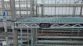 Lot of 30 Stainless Steel Wire Shelving Units with Wheels