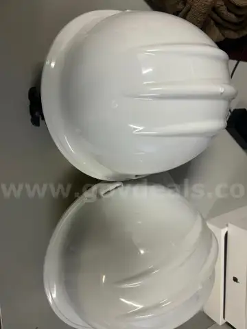 2 Construction Hard Hats