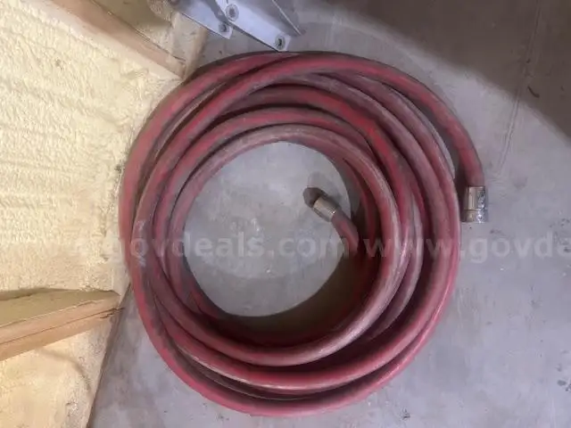 1 in rubber fire hose