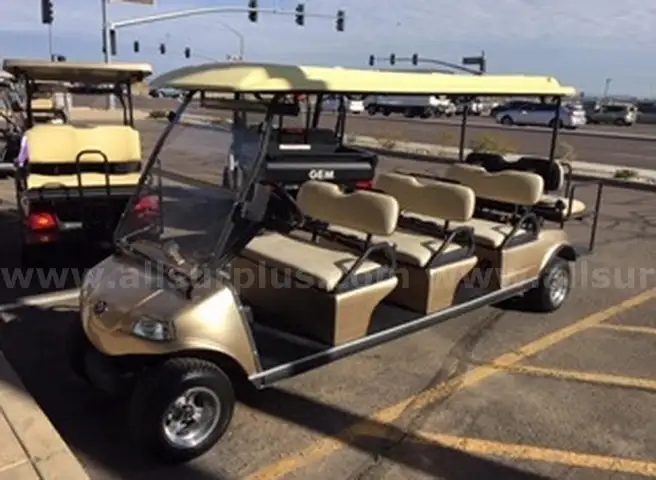 2015 6 seater golf cart