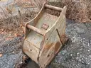 Weight Bracket &#x26; Strickland Digging Bucket