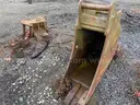 Weight Bracket &#x26; Strickland Digging Bucket