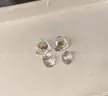 WILL SHIP Lot of Rose Quartz Pear Cut and other stones