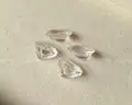WILL SHIP Lot of Rose Quartz Pear Cut and other stones