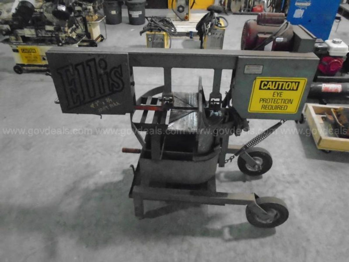 Ellis bandsaw GovDeals