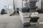large lot of truck toolboxes