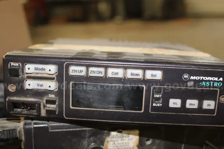 VHF Analog radios