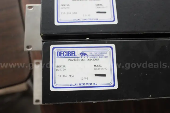 VHF Duplexers