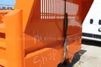 single axle truck dump box