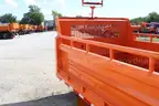 single axle truck dump box