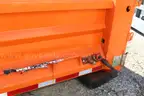 single axle truck dump box