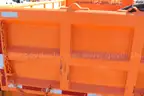 single axle truck dump box