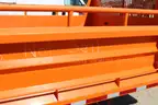 single axle truck dump box