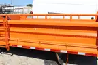 single axle truck dump box