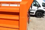 single axle truck dump box
